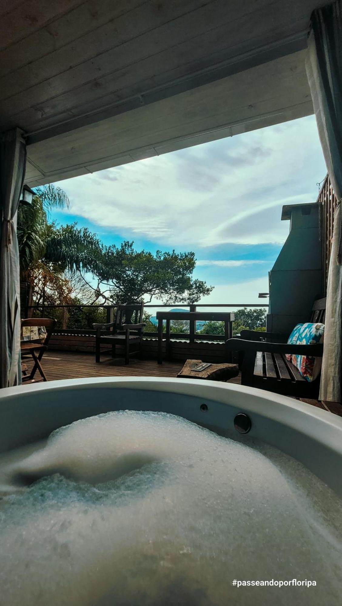 Loft Com Lago Hidro E Vista Para O Mar Florianópolis Eksteriør billede
